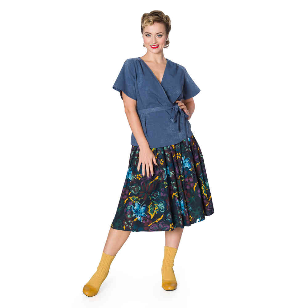 Dancing Days - TARA Top - Blauw